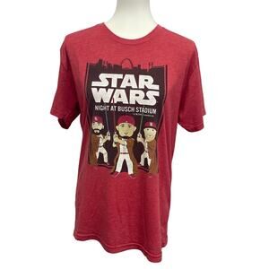 2016 St Louis Baseball Cardinals Womens Medium Star Wars Night At Busch Stadium